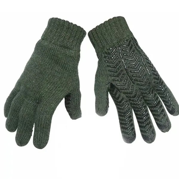Poly-Cotton Non-Slip Thickened Knitted Gloves