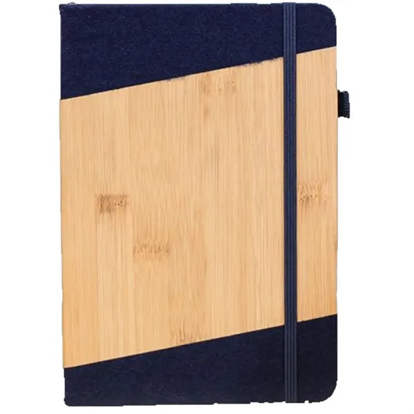 A5 Eco-Friendly Bamboo Wood Cover Notebook