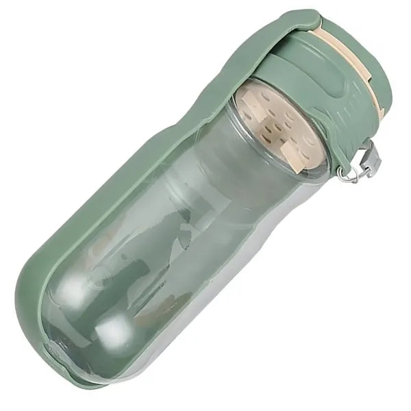 12oz 2-in-1 Pet Travel Water Bottle Foldable Bowl