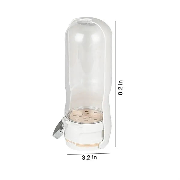 12oz 2-in-1 Pet Travel Water Bottle Foldable Bowl