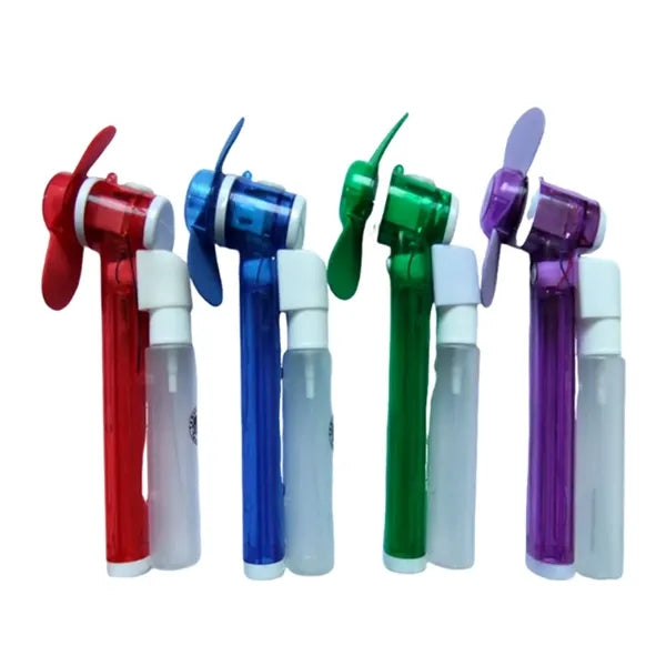 Misting Mini Handheld Outdoor Water Spray Fan
