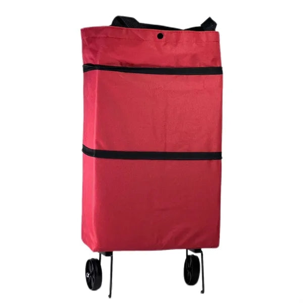 Portable Foldable Rolling Shopping Bag
