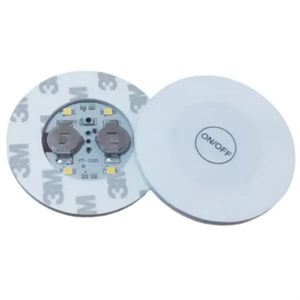 LED Coaster Round Flash Cup Sticker Lights for Wine Bottle