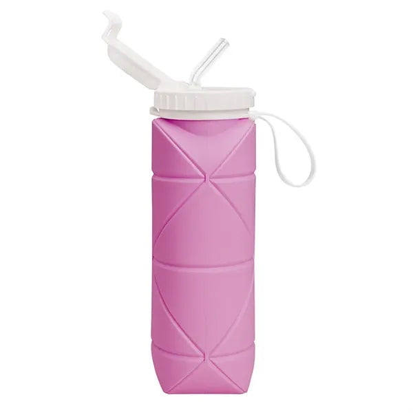 Foldable Silicone Kettle With Straw