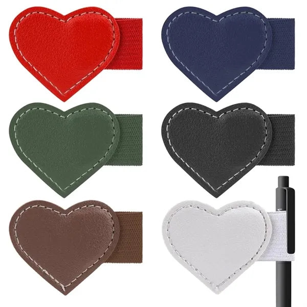 Self Adhesive Leather Pen Loop Holder for Notebooks