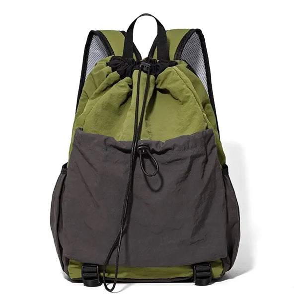 Compact Outdoor Drawstring Backpack