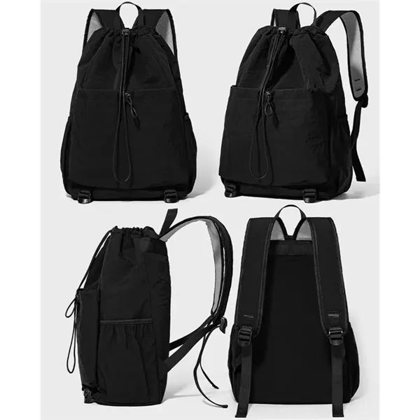 Compact Outdoor Drawstring Backpack
