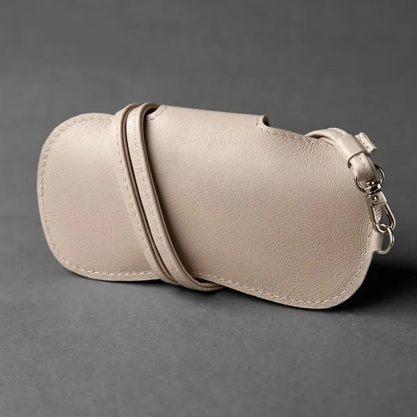 PU Leather Eyeglasses Case, Hanging Neck Sunglasses Storage