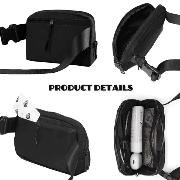 Fanny Pack Crossbody Waist Bag Sling Belt Pouch Waterproof