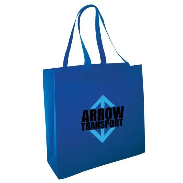 Non Woven Shopping Tote Bags With Heat Sealed Seams