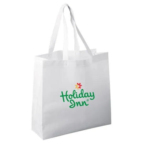 Non Woven Shopping Tote Bags With Heat Sealed Seams