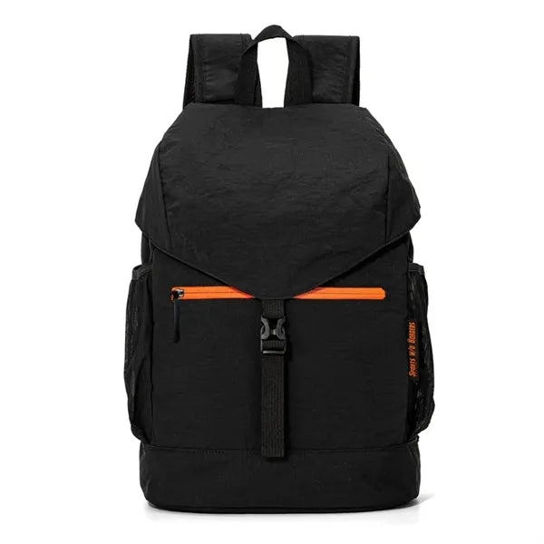 Waterproof Nylon Backpack W/ Drawstring
