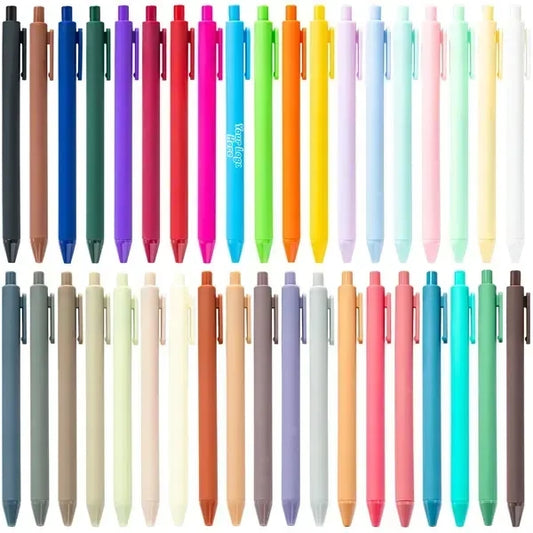 0.5mm Gel Ink Pen Set with Ink Level Window