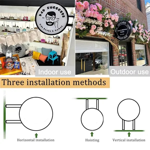 LED Signs Outdoor Projecting Advertising Light Box