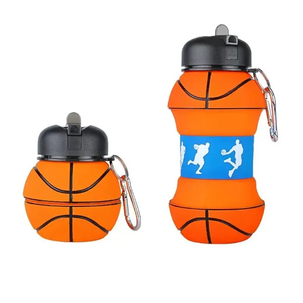 Collapsible BPA-Free Silicone Water Bottle