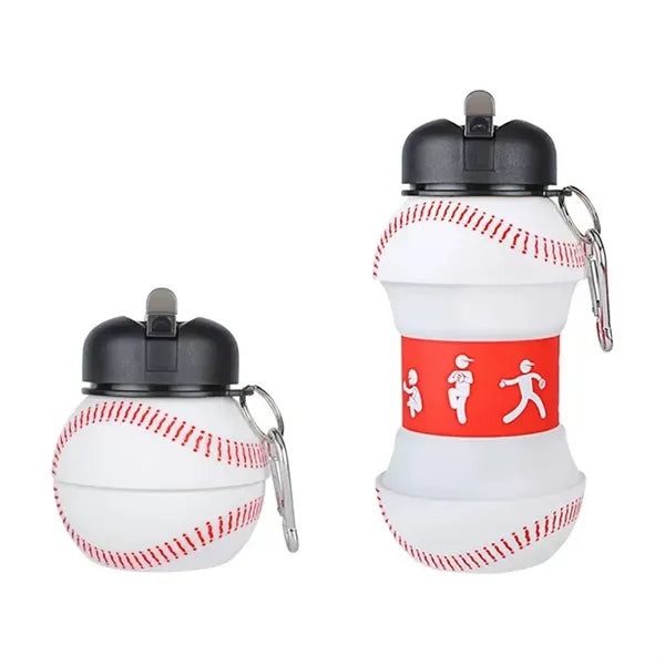 Collapsible BPA-Free Silicone Water Bottle