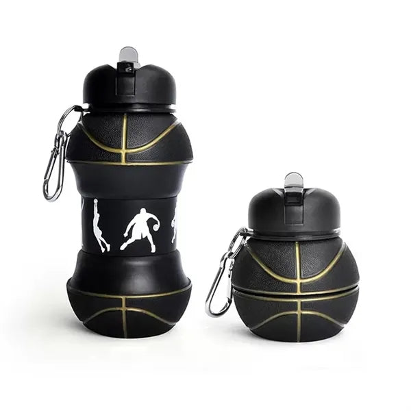 Collapsible BPA-Free Silicone Water Bottle