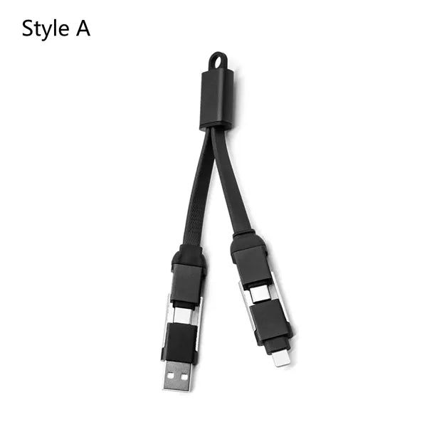 KeyNano 4in1 Keychain Fast Charging Data Transfer Cable