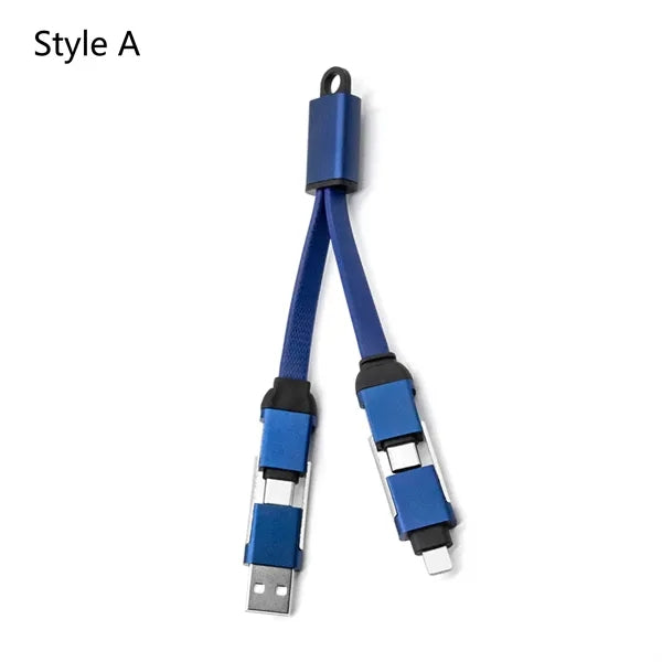 KeyNano 4in1 Keychain Fast Charging Data Transfer Cable
