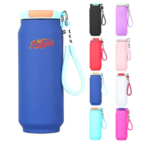 16oz Can-Shaped Macaron Stainless Tumbler
