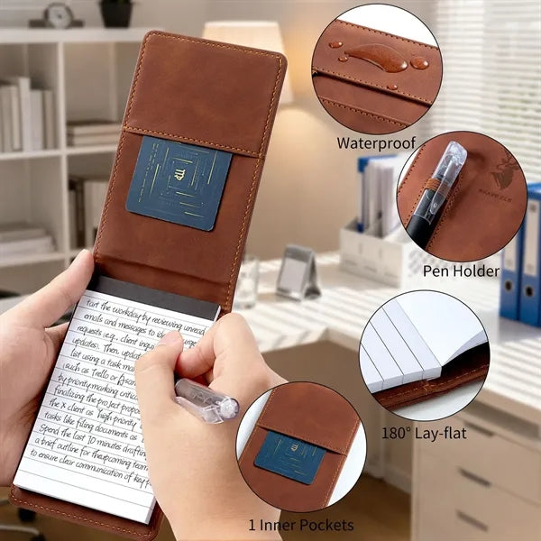 Mini Portable Notepad With Pen