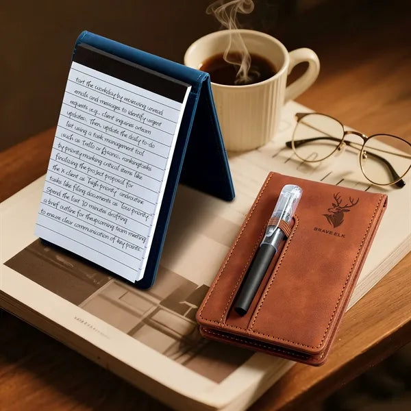 Mini Portable Notepad With Pen