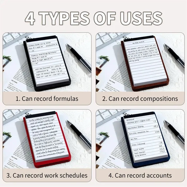 Mini Portable Notepad With Pen