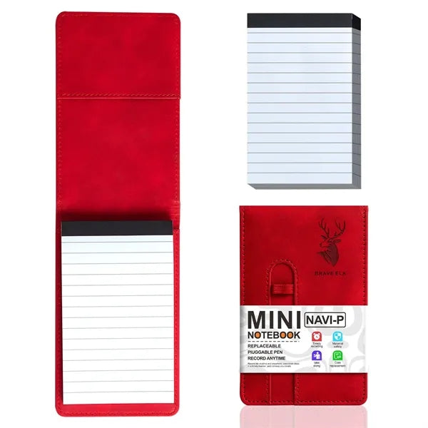 Mini Portable Notepad With Pen
