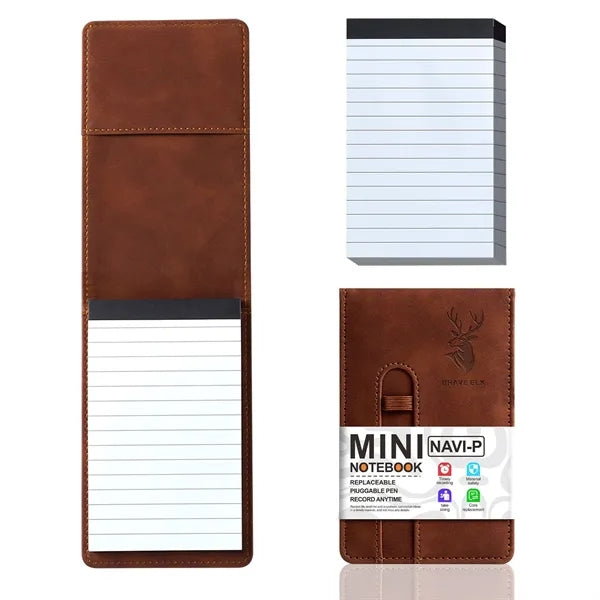 Mini Portable Notepad With Pen