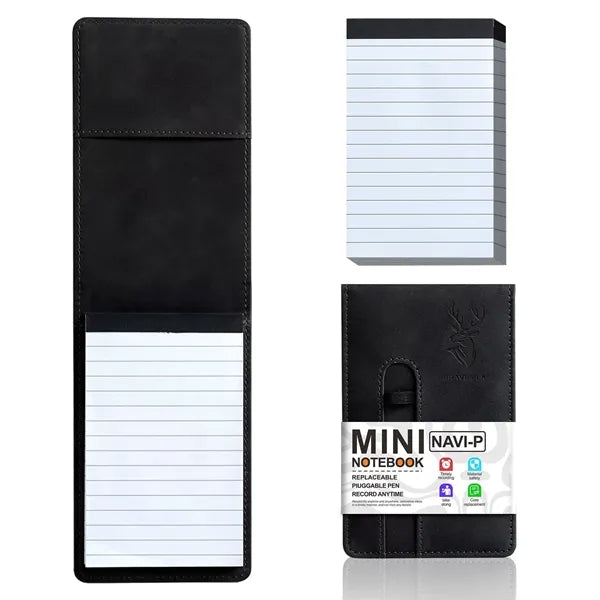 Mini Portable Notepad With Pen