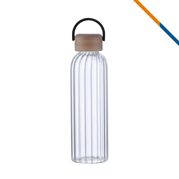 MeraSip Glass Water Bottle - 21 OZ.
