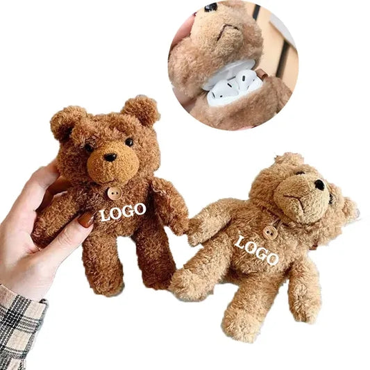 Teddy Bear Airpods Case