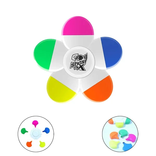 Mini Fidget Spinner Fluorescent Pen