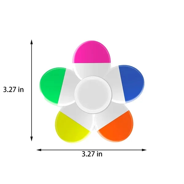 Mini Fidget Spinner Fluorescent Pen