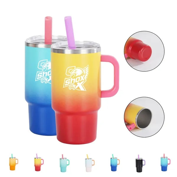 4 OZ Stainless Steel Double-layer Mini Car Bottle