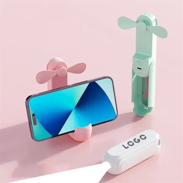 USB Rechargeable Handheld Mini Fan