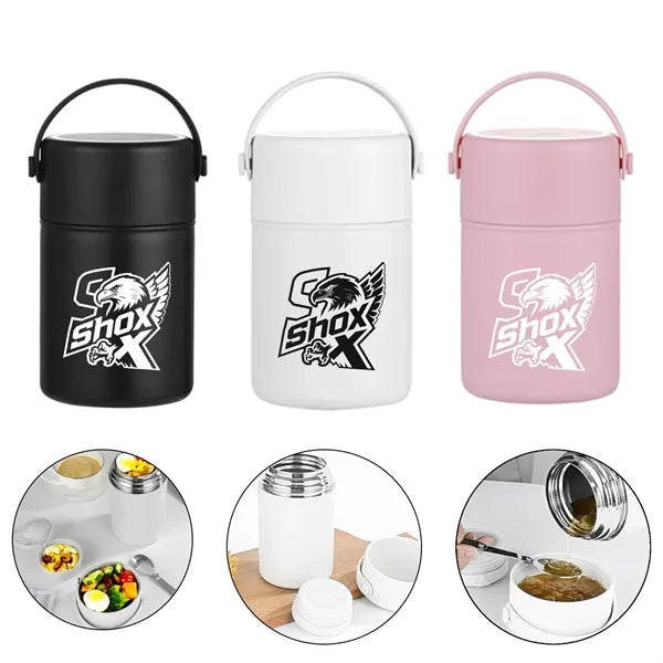 Stainless Steel Vacuum Insulated Water Bottle And Lunch Box