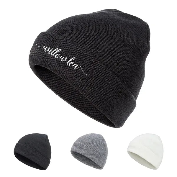 Knit Beanie with Cuff