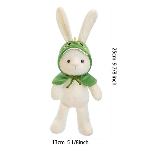 9-inch Plush Toy Rabbit W/ A Hat And Cape