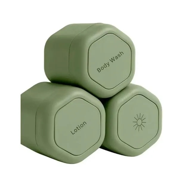Magnetic Travel Skincare Refill Container Set