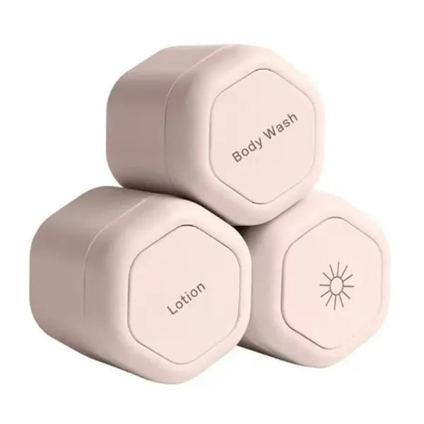 Magnetic Travel Skincare Refill Container Set