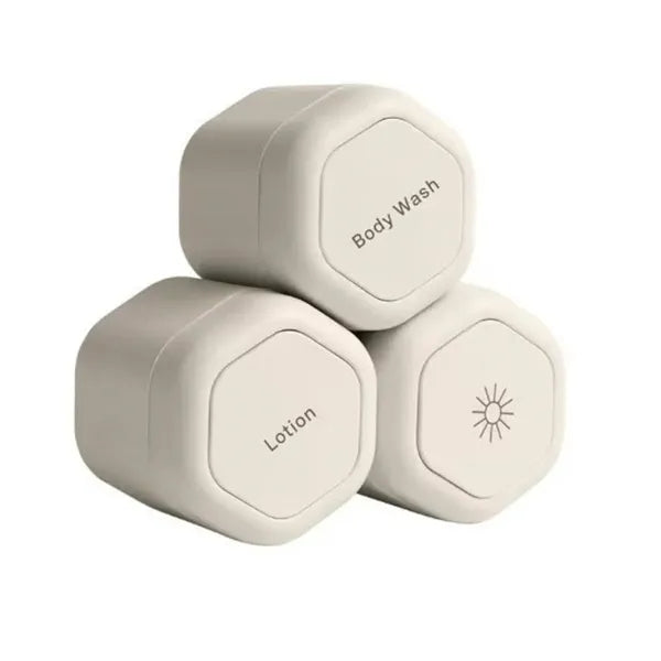 Magnetic Travel Skincare Refill Container Set