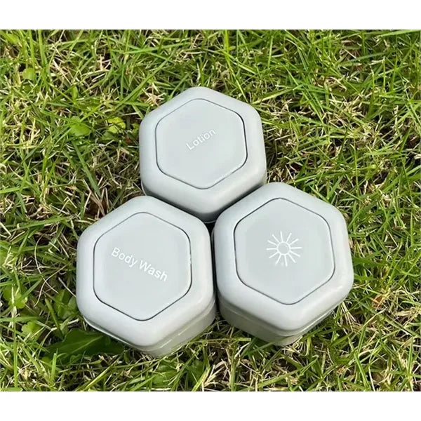 Magnetic Travel Skincare Refill Container Set