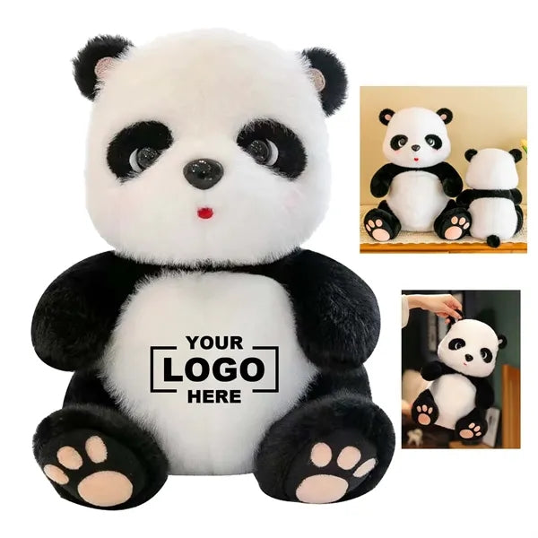 A 9-inch Plush Toy Of A Realistic Panda