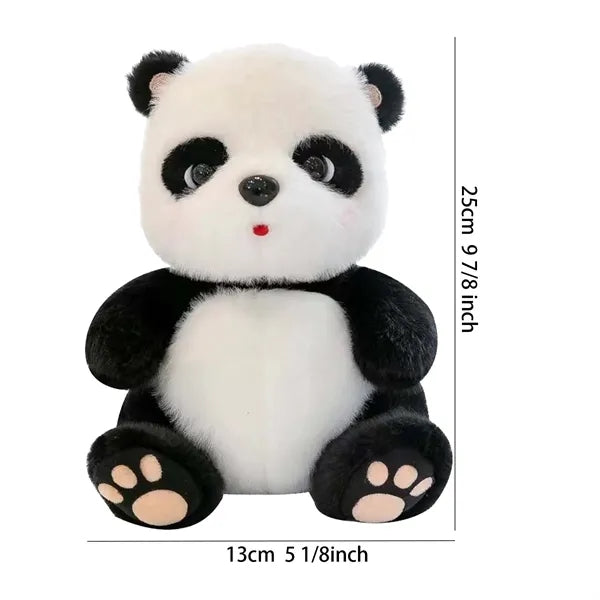 A 9-inch Plush Toy Of A Realistic Panda
