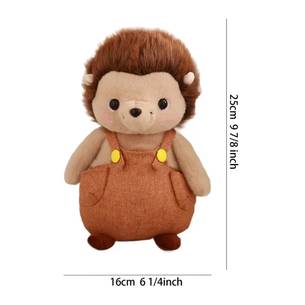 9-inch Hedgehog Wearing A Backless Dress Plush Toy
