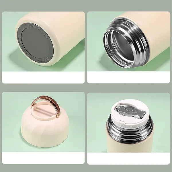 Stainless Steel Large Capacity Water Bottle And Lunch Box