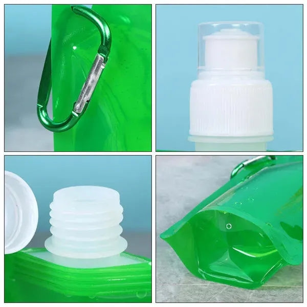480ML Eco-Friendly Folding Water Bottle
