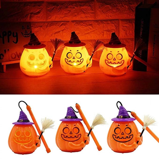 Halloween Handheld Pumpkin LED Lamp