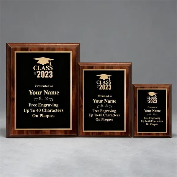Noble Custom Cut Wooden Ornaments Achievement Award